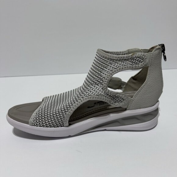 Jambu Women’s Nadine High Gray Wedge Sandals, Size 8 M - Picture 2 of 7